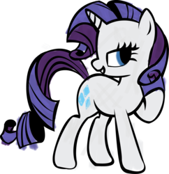 Size: 1375x1419 | Tagged: safe, artist:alisonwonderland1951, rarity, pony, unicorn, g4, female, mare, simple background, solo, transparent background