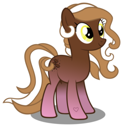 Size: 4675x4782 | Tagged: safe, artist:austiniousi, oc, oc only, oc:coffee blaze, earth pony, pony, absurd resolution, commission, earth pony oc, female, mare, simple background, solo, transparent background, vector