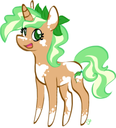 Size: 723x798 | Tagged: safe, artist:tockien, oc, oc only, pony, unicorn, caly, solo