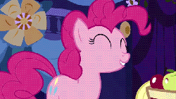 Size: 640x360 | Tagged: safe, artist:superedit, edit, edited screencap, screencap, applejack, pinkie pie, sweetie belle, earth pony, pony, unicorn, friendship is magic, g4, animated, cannibalism, cute, diapinkes, eaten alive, eating, eyes closed, feederjack, feeding, female, filly, filly prey, foal abuse, force feeding, gritted teeth, holding a pony, hoof hold, mare, marshmallow, pinkie pred, ponies eating meat, puffy cheeks, scared, solo focus, stuffing, sweetie belle is a marshmallow too, sweetie gulp, sweetieprey, tail sticking out, talking, the great and powerful superedit, vore, wat, wide eyes