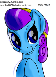 Size: 1280x1768 | Tagged: safe, artist:zenaku9000, sapphire joy, crystal pony, pony, g4, comic sans