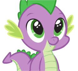 Size: 792x720 | Tagged: safe, artist:acuario1602, spike, dragon, g4, spike at your service, cute, puppy dog eyes, simple background, vector, white background