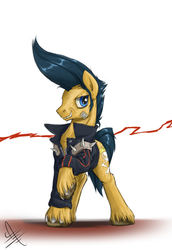 Size: 500x726 | Tagged: safe, artist:1jaz, ponified, redline, sweet jp