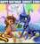 Size: 800x883 | Tagged: safe, artist:johnjoseco, princess luna, oc, alicorn, pony, g4, birthday, cake, tumblr