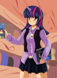 Size: 1100x1500 | Tagged: safe, artist:bocodamondo, twilight sparkle, human, g4, crossover, horn, horned humanization, humanized, male, sonic the hedgehog, sonic the hedgehog (series)