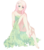 Size: 1480x1690 | Tagged: safe, artist:popokuchi, fluttershy, human, g4, barefoot, clothes, dress, feet, female, humanized, simple background, skirt, solo, transparent background, upskirt