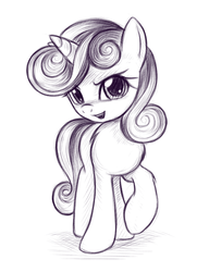 Size: 480x624 | Tagged: source needed, safe, artist:fajeh, sweetie belle, pony, g4, female, solo