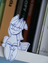 Size: 1920x2560 | Tagged: safe, artist:kattomierz, twilight sparkle, g4, paper pony