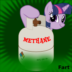 Size: 250x250 | Tagged: safe, artist:ze, twilight sparkle, pony, g4, fart, meta, methane, spoilered image joke, twiface, twilight fartle