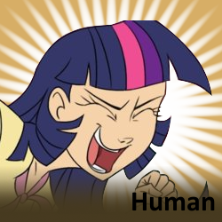 Size: 250x250 | Tagged: safe, artist:thelivingmachine02, twilight sparkle, human, g4, humanized, meta, spoilered image joke