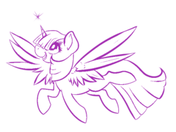 Size: 653x490 | Tagged: safe, artist:ponycide, twilight sparkle, alicorn, pony, g4, female, mare, simple background, solo, transparent background, twilight sparkle (alicorn)