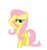 Size: 7000x7377 | Tagged: safe, artist:deilan12, fluttershy, pegasus, pony, g4, absurd resolution, female, mare, rainbow dash salutes, salute, simple background, solo, transparent background, vector