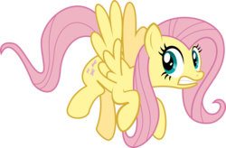 Size: 2000x1315 | Tagged: safe, artist:relaxingonthemoon, fluttershy, pony, g4, female, simple background, solo, transparent background, vector