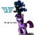 Size: 1463x1484 | Tagged: safe, artist:darkone10, nightmare moon, twilight sparkle, alicorn, pony, g4, age regression, cute, female, filly, mare, nightmare woon, tumblr:asktwilyandwoon, twilight sparkle (alicorn)