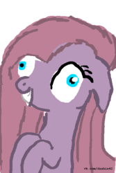 Size: 400x600 | Tagged: safe, artist:crabpony63, pinkie pie, earth pony, pony, g4, insanity, pinkamena diane pie, ponkie poy, solo, stylistic suck