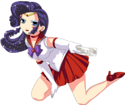 Size: 1299x1094 | Tagged: safe, artist:stardust-r3x, rarity, human, g4, cosplay, crossover, female, humanized, sailor mars, sailor moon (series), simple background, solo, transparent background