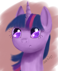 Size: 1395x1709 | Tagged: safe, artist:xcuteikinz, twilight sparkle, pony, g4, female, solo