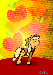 Size: 900x1273 | Tagged: safe, artist:voids-edge, applejack, g4, clothes, suit