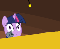 Size: 575x471 | Tagged: safe, smarty pants, twilight sparkle, g4, exploitable meme, lightbulb, meme, pure unfiltered evil, spilled milk