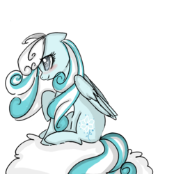 Size: 640x640 | Tagged: safe, artist:bhappybug, oc, oc only, oc:snowdrop, pony