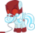 Size: 926x862 | Tagged: safe, artist:pipersack, oc, oc only, oc:snowdrop, clothes, costume, cute, daredevil, jump rope, snowbetes, superhero