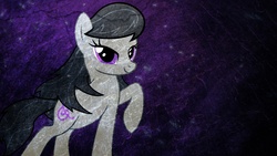 Size: 1920x1080 | Tagged: safe, artist:the-talkie-toaster, octavia melody, earth pony, pony, g4, female, solo, vector, wallpaper