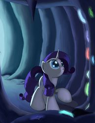 Size: 1275x1650 | Tagged: safe, artist:grennadder, rarity, pony, g4, big hooves, female, gem, solo