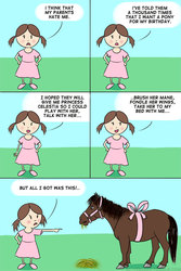 Size: 720x1081 | Tagged: safe, artist:el-yeguero, human, barely pony related, comic, real pony