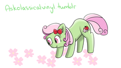 Size: 1920x1080 | Tagged: safe, artist:verminshy, florina tart, pony, g4, 30 minute art challenge, apple family member, bow, flower, solo