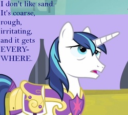 Size: 798x720 | Tagged: safe, shining armor, g4, anakin skywalker, quote, star wars, text