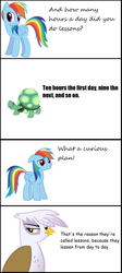 Size: 992x2212 | Tagged: safe, gilda, rainbow dash, tank, griffon, pegasus, pony, tortoise, g4, alice in wonderland, female, mare