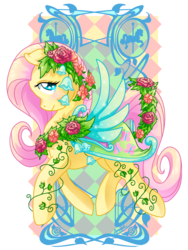 Size: 2400x3200 | Tagged: safe, artist:amelie-ami-chan, fluttershy, pegasus, pony, g4, clothes, dress, female, mare, solo