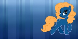 Size: 1366x686 | Tagged: safe, artist:queen-of-cute, pony, brave (movie), disney princess, merida, pixar, ponified, solo, wallpaper