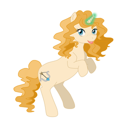 Size: 600x600 | Tagged: safe, artist:ikarichan, pony, brave (movie), disney, disney princess, merida, pixar, ponified, solo