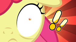 Size: 1280x720 | Tagged: safe, artist:jan, apple bloom, g4, faic, shocked