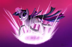 Size: 1238x800 | Tagged: safe, artist:psychoanalytic, twilight sparkle, g4, magic