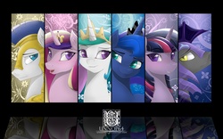 Size: 5333x3333 | Tagged: safe, artist:unnop64, princess cadance, princess celestia, princess luna, twilight sparkle, alicorn, bat pony, pony, g4, absurd resolution, female, mare, night guard, princess, royal guard, twilight sparkle (alicorn)