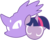 Size: 850x674 | Tagged: safe, artist:fuzon-s, twilight sparkle, g4, blaze the cat, crossover, duo, hilarious in hindsight, logo, simple background, sonic the hedgehog (series), style emulation, transparent background