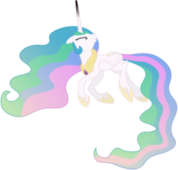 Size: 5920x5660 | Tagged: safe, artist:90sigma, princess celestia, pony, a canterlot wedding, g4, absurd resolution, female, mare, simple background, solo, transparent background, vector