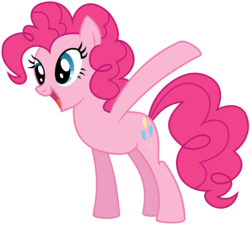 Size: 8000x7203 | Tagged: safe, artist:kysss90, pinkie pie, g4, absurd resolution, simple background, transparent background, vector