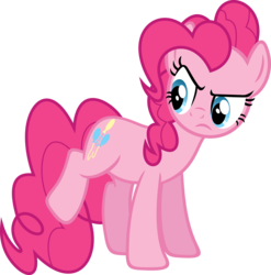 Size: 5000x5055 | Tagged: safe, artist:erccre147, pinkie pie, g4, absurd resolution, simple background, transparent background, vector