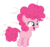 Size: 924x865 | Tagged: safe, artist:hawk9mm, pinkie pie, earth pony, pony, g4, cute, diapinkes, excited, female, filly, fluffy mane, happy, mane, open mouth, pink, poofy, simple background, smiling, solo, sweet dreams fuel, toddler, transparent background, vector, younger, younger pinkie pie