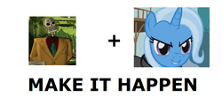 Size: 1214x532 | Tagged: safe, screencap, trixie, g4, magic duel, my little pony: friendship is magic, domino hurley, exploitable meme, grim fandango, make it happen