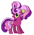 Size: 5274x5500 | Tagged: safe, artist:tzolkine, cheerilee (g3), earth pony, pony, g3, g3.5, g4, absurd resolution, cute, female, g3 cheeribetes, g3 to g4, g3.5 to g4, generation leap, hairclip, mare, open mouth, open smile, pigtails, simple background, smiling, transparent background, vector