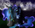 Size: 1000x800 | Tagged: dead source, safe, artist:merienvip, nightmare moon, queen chrysalis, alicorn, changeling, changeling queen, pony, g4, female