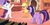 Size: 1280x647 | Tagged: safe, screencap, applejack, rarity, twilight sparkle, pony, g4, look before you sleep, my little pony: friendship is magic, angry, bipedal, butt, female, golden oaks library, lidded eyes, mare, out of context, plot, standing