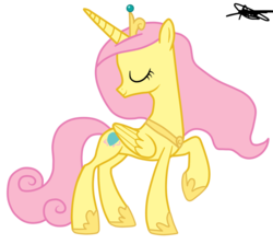 Size: 946x844 | Tagged: safe, artist:andreamelody, fluttershy, princess cadance, alicorn, pony, g4, concave belly, female, mare, recolor, simple background, slender, solo, thin, transparent background, vector