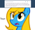 Size: 640x555 | Tagged: safe, artist:marytheechidna, oc, oc only, oc:internet explorer, pony, ask internet explorer, ask, browser ponies, internet explorer, ponified, solo, tumblr