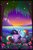 Size: 730x1095 | Tagged: safe, artist:madmax, rainbow dash, twilight sparkle, pegasus, pony, unicorn, g4, beach, cuddling, dawn, eyes closed, female, flower, lesbian, mare, mountain, ocean, scenery, ship:twidash, shipping, sleeping, snuggling, spread wings, tree, unicorn twilight, watermark, wings