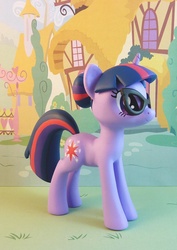 Size: 638x900 | Tagged: safe, artist:krowzivitch, twilight sparkle, g4, alternate hairstyle, glasses, irl, photo, sculpture, solo